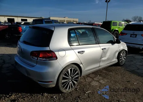 2014 Volkswagen Golf из США, поврежденный, VIN WVWDB7AJ8EW011893